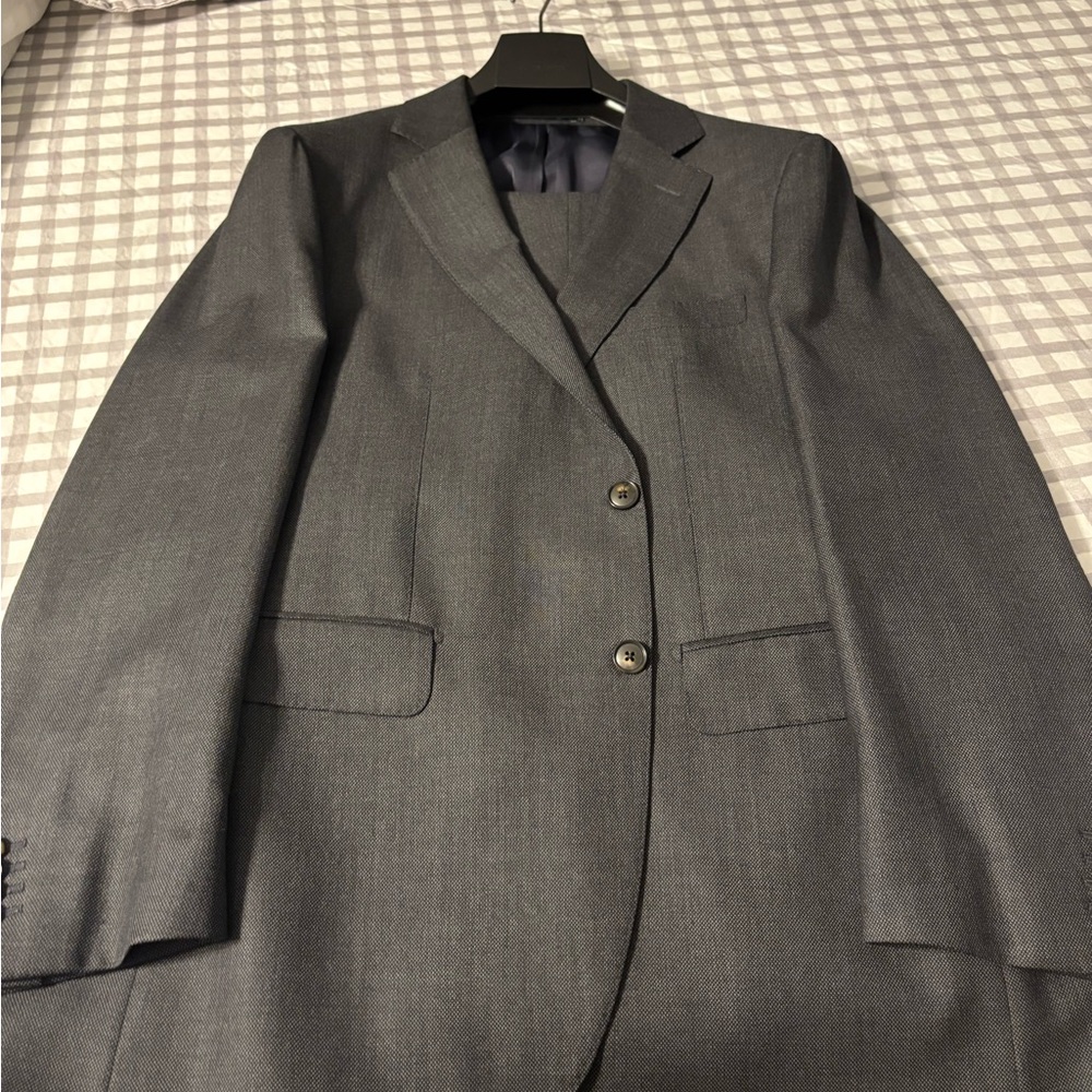 Suitsupply Charcoal Birdseye Suit - Picture 6 of 7